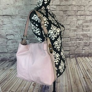 Coach Penelope Lavender Snakeskin Shoulder Bag